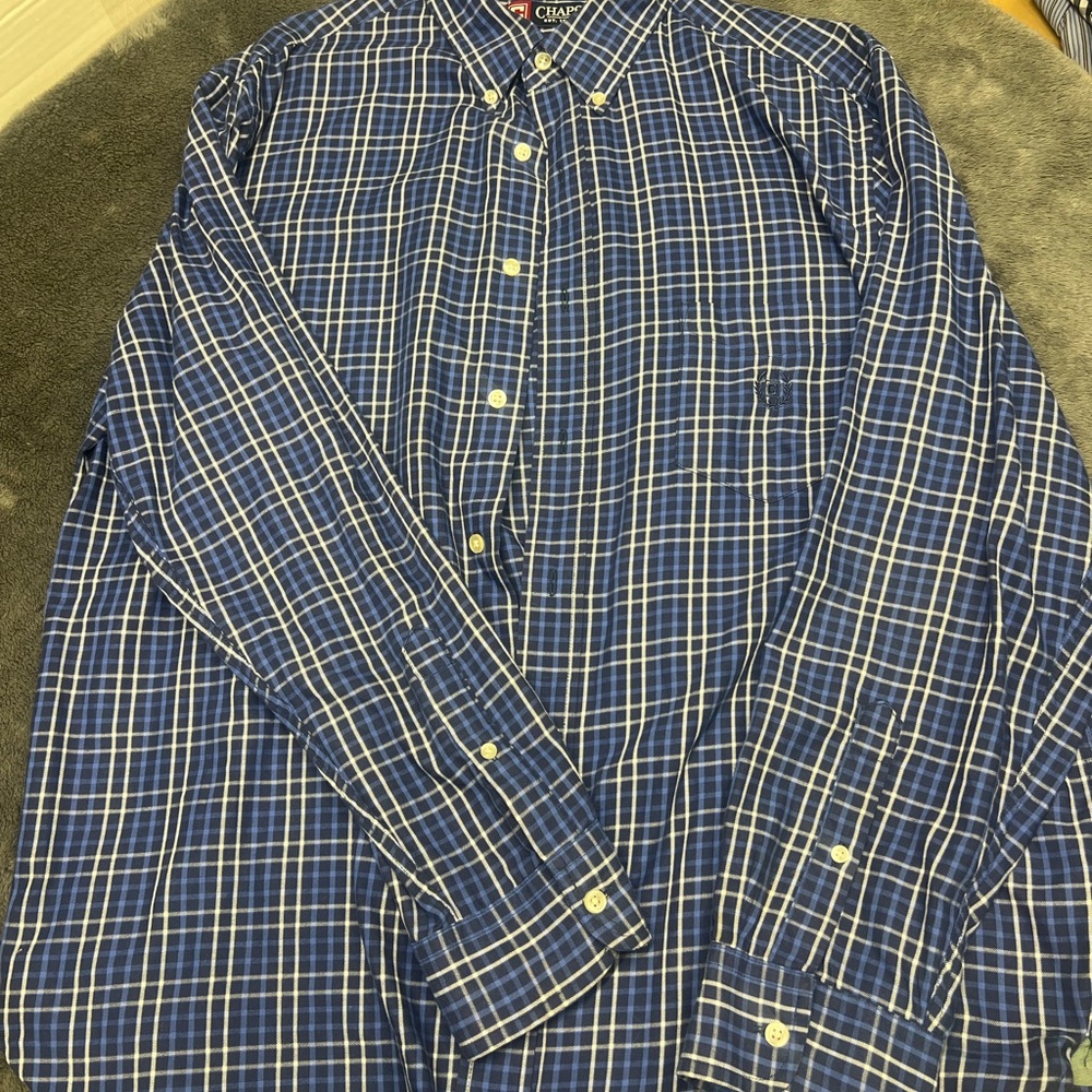 Chaps Long Sleeve Dress Shirt size XL